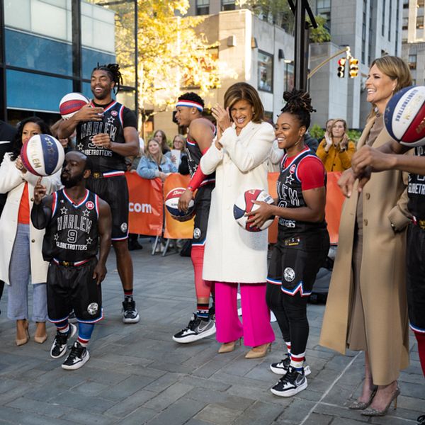 HARLEM GLOBETROTTERS APPEAR ON THE TODAY SHOW