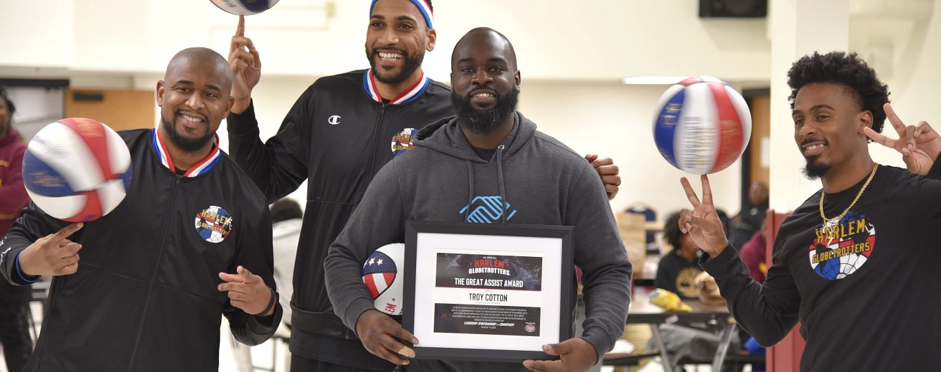 HARLEM GLOBETROTTERS LAUNCH THE ‘GREAT ASSIST®️’ COMMUNITY SERIES AND AWARD IN MILWAUKEE