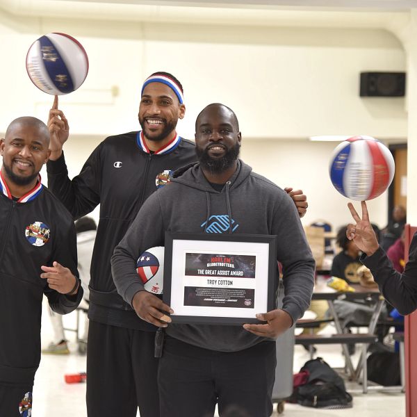 HARLEM GLOBETROTTERS LAUNCH THE ‘GREAT ASSIST®️’ COMMUNITY SERIES AND AWARD IN MILWAUKEE