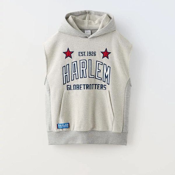 HARLEM GLOBETROTTERS© PLUSH HOODIE VEST